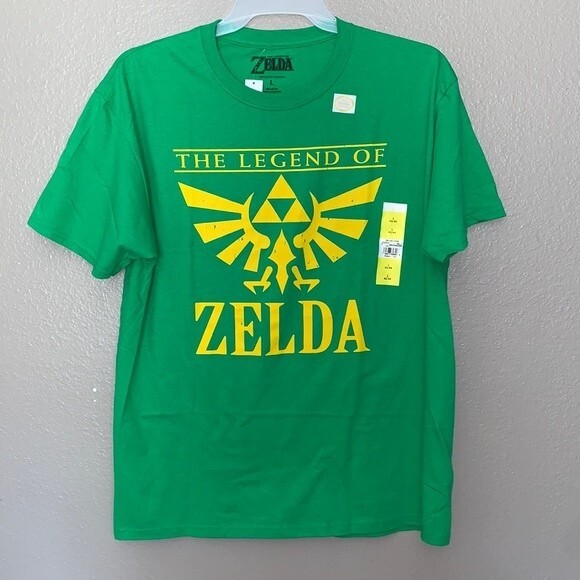 Nintendo The Legend of Zelda men’s tee shirt size large - Picture 1 of 7